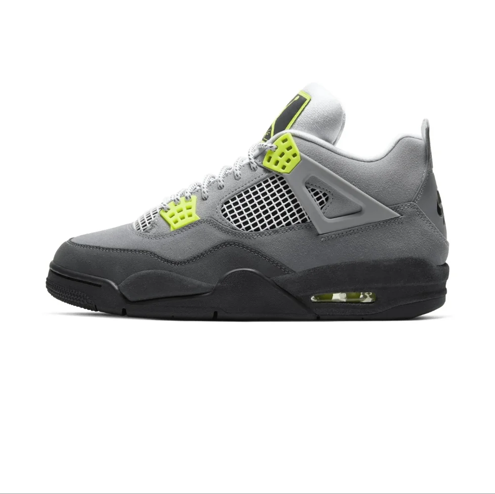 Air Jordan 4 Men's Retro‎ SE Neon Size 8.5